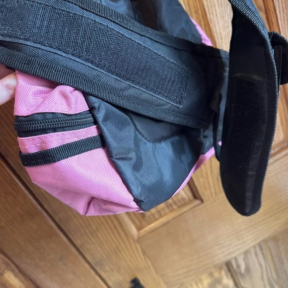 NexPak Tactical Sling Shoulder Hiking Backpack Pink Black Crossbody Travel 21” - Picture 8 of 14